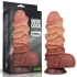 Thick Silicone Embossed Dildo - Nature Cock Rope [17]