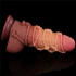 Thick Silicone Embossed Dildo - Nature Cock Rope [3]