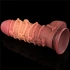 Thick Silicone Embossed Dildo - Nature Cock Rope [4]