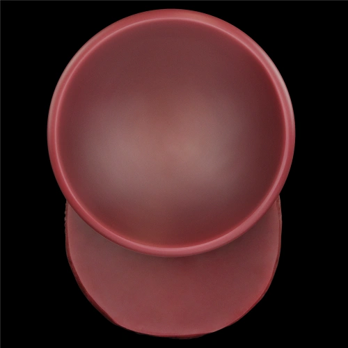 Thick Silicone Embossed Dildo - Nature Cock Rope [5]