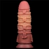 Thick Silicone Embossed Dildo - Nature Cock Rope [9]