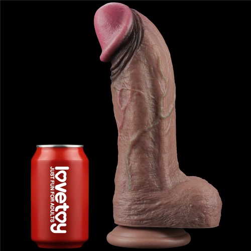Nature Cock XXL 11" Large Dual Layer Realistic Silicone Dildo [14]
