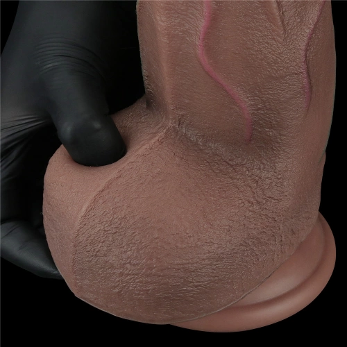 Nature Cock XXL 12" Large Dual Layer Realistic Silicone Dildo [12]
