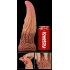 Love Toy Large Double Layer Silicone Tongue Dildo [26]