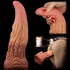 Love Toy Large Double Layer Silicone Tongue Dildo [27]
