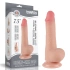 Nina  Sliding-Skin Dong Realistic Double Layer Testicle Dildo 7.5" [14]