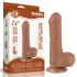 *Nina Color - Flexible Realistic Uncut Dildo with Expandable Vacuum Attachment Sliding Skin 7 [14]