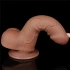 *Nina Color - Flexible Realistic Uncut Dildo with Expandable Vacuum Attachment Sliding Skin 7 [6]