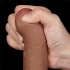 *Nina Color - Flexible Realistic Uncut Dildo with Expandable Vacuum Attachment Sliding Skin 7 [9]