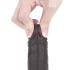 Flexible Realistic Double Layer Cyber ​​Skin Sliding-skin Dong 7" Brown [14]