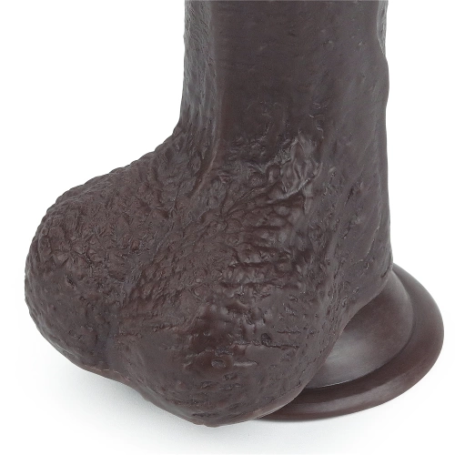 Flexible Realistic Double Layer Cyber ​​Skin Sliding-skin Dong 7" Brown [5]
