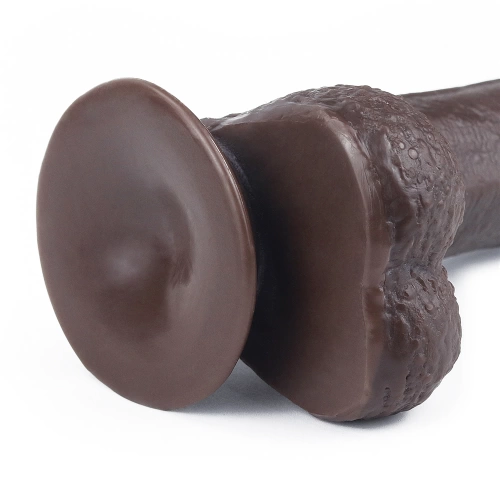 Flexible Realistic Double Layer Cyber ​​Skin Sliding-skin Dong 7" Brown [6]