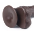 Flexible Realistic Double Layer Cyber ​​Skin Sliding-skin Dong 7" Brown [6]