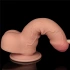 Sliding Skin Flexible Realistic Uncut Dildo with Expandable Vacuum Attachment 7 [5]