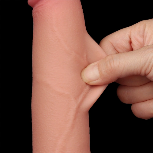 Nina Realistic Dildo Sliding-Skin Dong 8.5"  [11]