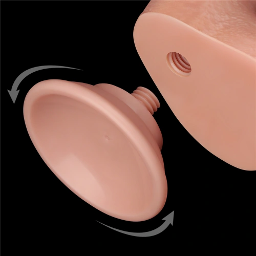 Nina Realistic Dildo Sliding-Skin Dong 8.5"  [13]