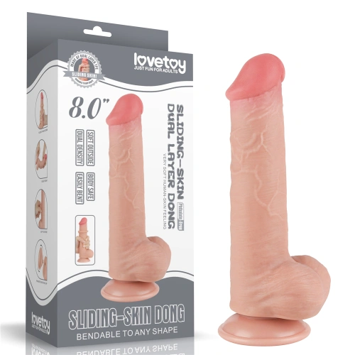 Nina realistic dildo Sliding-Skin Dong 8 [14]
