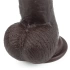 Flexible Realistic Double Layer Cyber ​​Skin Sliding-skin Dong 9" Brown [5]