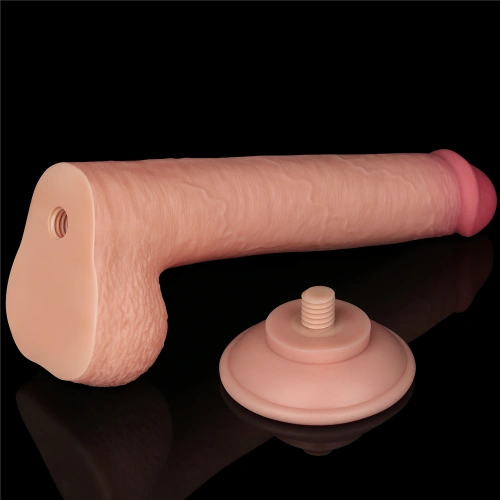 Nina realistic dildo Sliding-Skin Dong 9" [12]
