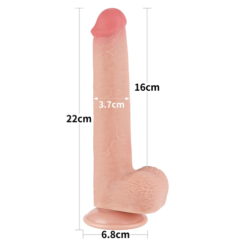 Nina realistic dildo Sliding-Skin Dong 9" [3]