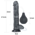 Realistic ejaculating dildo Squirt Extreme 11" black [10]