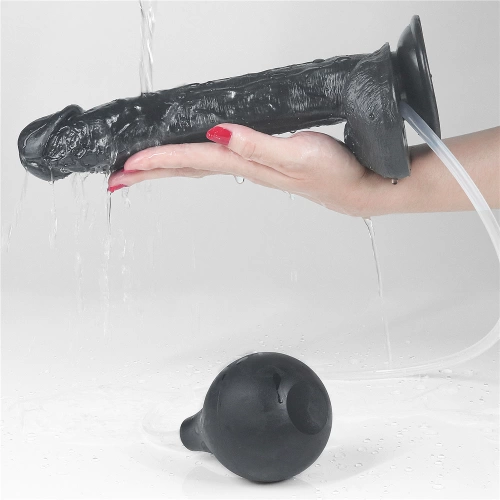 Realistic ejaculating dildo Squirt Extreme 11" black [3]
