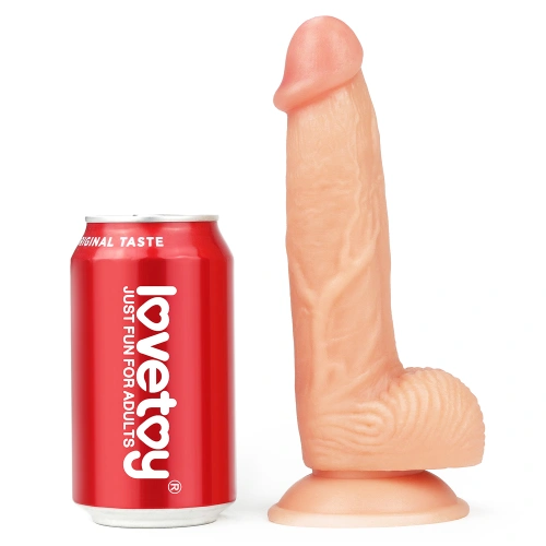Dilyana - The Ultra Soft Dude 8" Realistic Testicular Dildo [10]