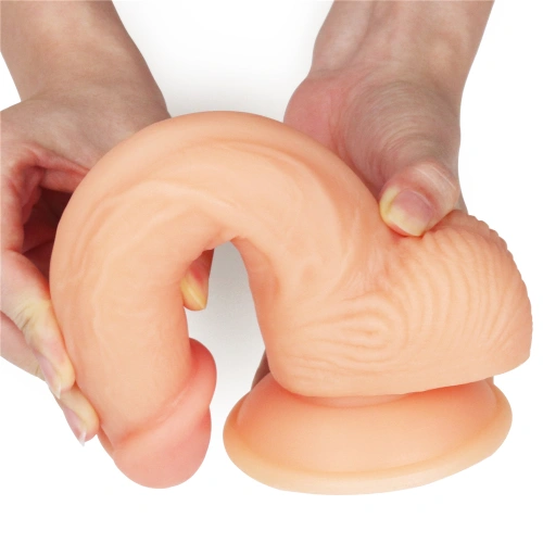 Dilyana - The Ultra Soft Dude 8" Realistic Testicular Dildo [6]