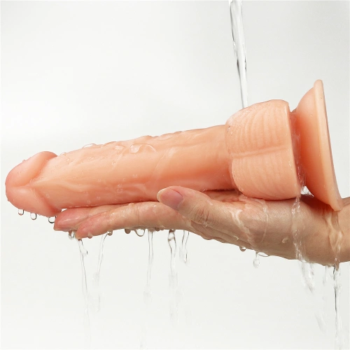 Dilyana - The Ultra Soft Dude 8" Realistic Testicular Dildo [8]