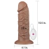 Large Vibrating Dildo with Remote King-size 10.5" [10]