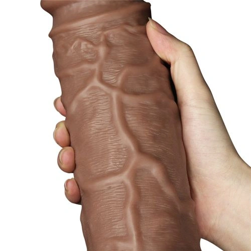 Large Vibrating Dildo with Remote King-size 10.5" [6]