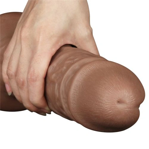 Large Vibrating Dildo with Remote King-size 10.5" [8]