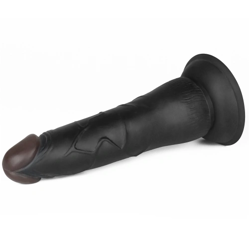 Irina color Strap-on belt with realistic dildo Easy Strap on Set 7.5" black [9]
