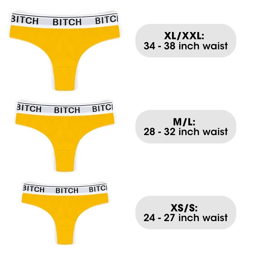 Vibrating thongs with wireless remote Ingen yellow [18]