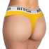 Vibrating thongs with wireless remote Ingen yellow [2]