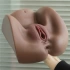 Realistic double vagina and anus masturbator Streetgirl's #2 brown [2]