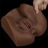 Realistic double vagina and anus masturbator Streetgirl's #2 brown [4]