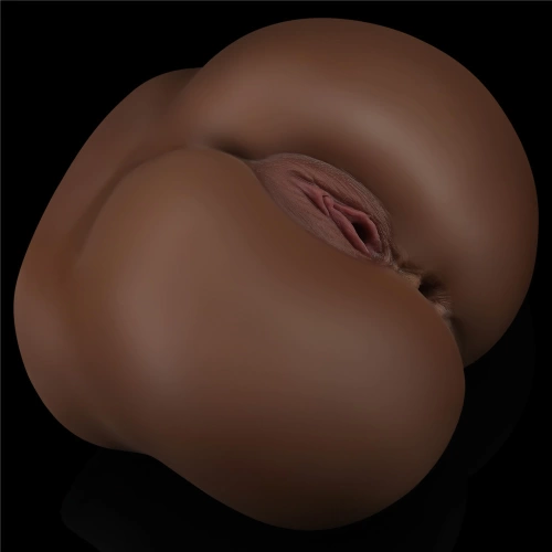 Realistic vagina and anus masturbator Streetgirl's #4 brown [3]
