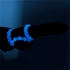 Dilyana- Set of 3 pcs. glow in the dark penis rings Lumino blue [7]