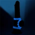 Dilyana- Set of 3 pcs. glow in the dark penis rings Lumino blue [8]
