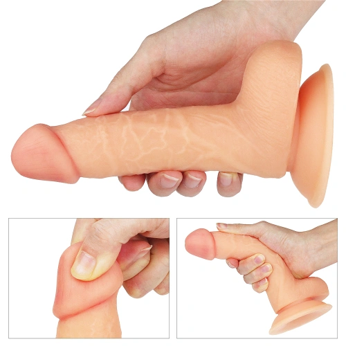 Adjustable strap-on belt with realistic dildo Ingen 7" [5]