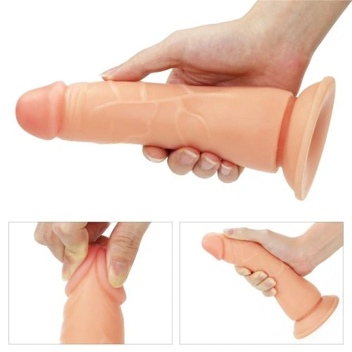 Strap-on belt with realistic dildo Easy Strap on Set 7.5" [4]