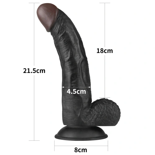 Irina color Strapon belt with realistic dildo Lovetoy Ingen black [11]