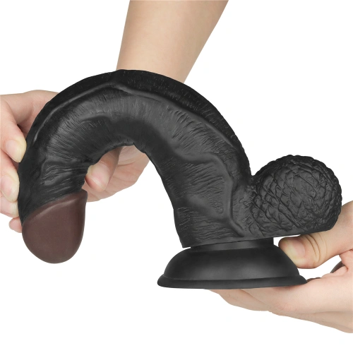 Irina color Strapon belt with realistic dildo Lovetoy Ingen black [13]