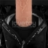 *Nina color - Strap-on boxer shorts with wet - lacquer effect and front zipper Chic Strap-on Shorts size L/XL [10]