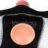 *Nina color - Strap-on boxer shorts with wet - lacquer effect and front zipper Chic Strap-on Shorts size L/XL [11]