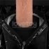 *Nina color - Strap-on boxer shorts with wet - lacquer effect and front zipper Chic Strap-on Shorts size M/L [10]