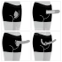 *Nina color - Strap-on boxer shorts with wet - lacquer effect and front zipper Chic Strap-on Shorts size S/M [5]