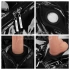 Strap-on boxer shorts with wet - lacquer effect and front zipper Chic Strap-on Shorts size XS/S [6]