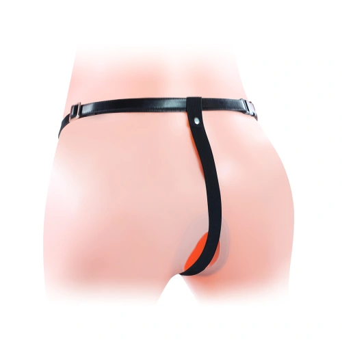 Nina - Double Penetrator strap-on belt with hollow double dildo [3]
